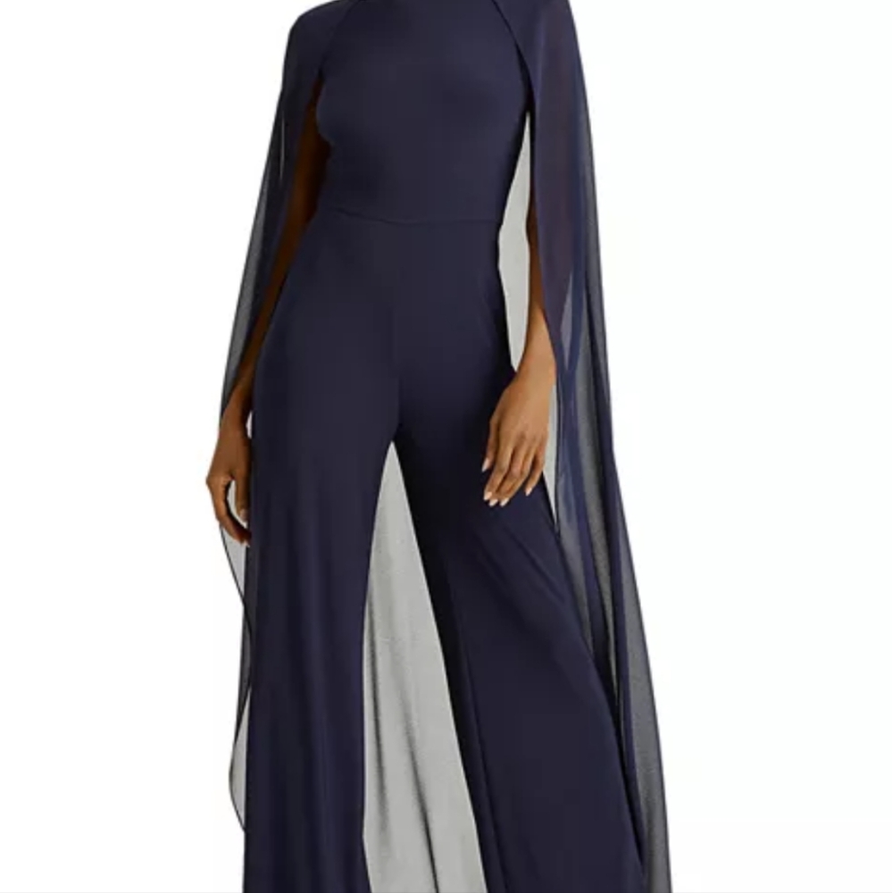 Lauren Ralph Lauren jumpsuit with a cape